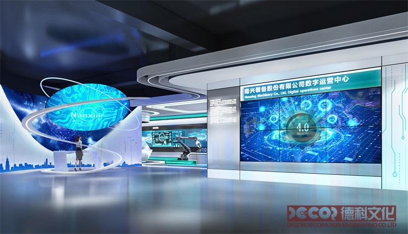 科技展廳裝修中如何運用智能投影和觸摸墻技術(shù)？