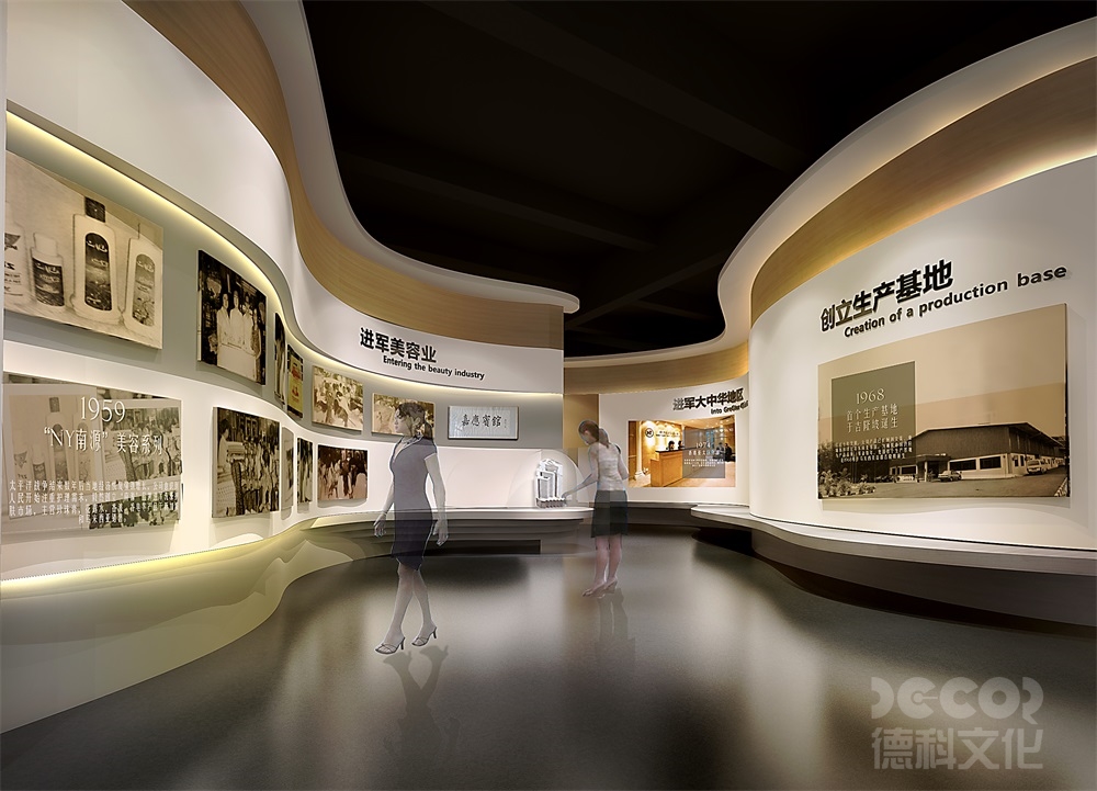 什么樣的材料適合用于化妝品展廳裝修的墻面裝飾？